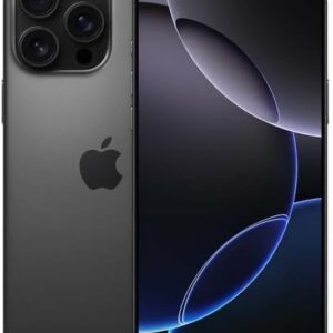 Apple iPhone 16 Pro, US Version, 256GB, Black Titanium for T-Mobile (Renewed)