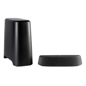 Polk Audio MagniFi Mini AX Sound Bar for TV with Wireless Subwoofer, Dolby Atmos and DTS:X Certified, Polk's patented VoiceAdjust & SDA technologies, Ultra-Compact Design, Easy Setup, Black