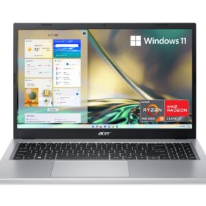 Acer Aspire 3 A315-24P-R7VH Slim Laptop | 15.6" Full HD | AMD Ryzen 3 7320U Quad-Core | AMD Radeon Graphics | 8GB LPDDR5 | 128GB NVMe SSD | Wi-Fi 6 | Windows 11 Home
