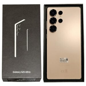 SAMSUNG Galaxy ​S25 Ultra 5G 2025 (International Version) | GSM Unlocked (T-Mobile) | ​1TB ​Storage​ + 12GB RAM SM-S938B ​Qualcomm Snapdragon 8 Elite Android 15 Smartphone (Titanium Pinkgold)