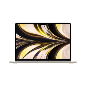 Apple 2022 MacBook Air Laptop with M2 chip: Built for Apple Intelligence, 13.6-inch Liquid Retina Display, 8GB RAM, 512GB SSD Storage, Backlit Keyboard, 1080p FaceTime HD Camera; Starlight
