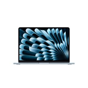 Apple 2025 MacBook Air 13-inch Laptop with M4 chip, 16GB Unified Memory, 1TB SSD Storage - Sky Blue