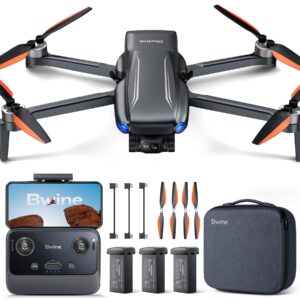 Bwine F7MINI 8K Photo Drones with Camera for Adults 4K Video Quadcopter, 3-Axis Brushless Gimbal EIS, 96 Mins, 20000ft FPV Control, AI GPS Smart Return, Follow, waypoint, Orbit Fly, Beginner Mode, 249g